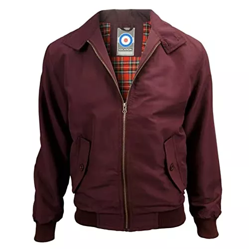 Location Jacken Location Harrington-Jacke mit Schottenmuster