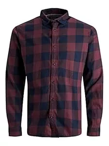 JACK & JONES Hemden JACK & JONES Male Karohemd Slim Fit Karohemd