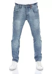 riverso Jeans riverso Herren Jeans Hose RIVCaspar Slim Fit Jeanshose Used Look Baumwolle Denim Stretch Schwarz Blau Grau w29 w30 w31 w32 w33 w34 w36 w38 w40