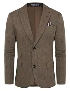 PJ PAUL JONES Blazer PJ PAUL JONES Sakko Herren Regular Fit British Blazer 2 Knöpfe Modern Business Jackett Blazer