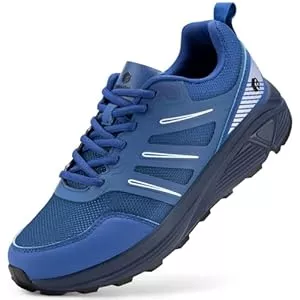 FitVille Sneaker & Sportschuhe FitVille Laufschuhe Herren Extra Weite Traillaufschuhe Straßenlaufschuhe Breit Sneaker Leicht Sportschuhe Outdoor Schuhe Bequeme Fitnessschuhe Trekkingschuhe