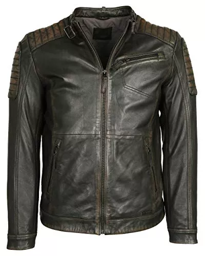 MUSTANG Jacken MUSTANG Herren Lederjacke 3102051