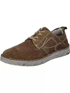 Josef Seibel Schnürhalbschuhe Josef Seibel Herren Low-Top Sneaker Ruben 49,Weite G (Normal),Wechselfußbett