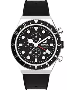 Timex Uhren Timex Herren Chronograph Quarz Armbanuhr Q GMT