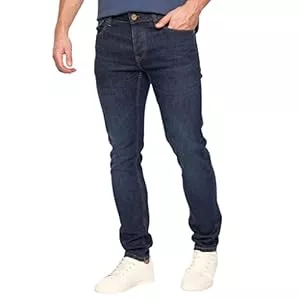 Kandor Jeans SMITH & JONES Slim Fit Jeans Herren – Schmale Stretchjeans für Männer, Stretch Denim Hose aus 98% Baumwolle, Herrenjeans in schmaler Passform