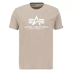 ALPHA INDUSTRIES T-Shirts Alpha Industries Herren Basic T-Shirt, Blickdicht