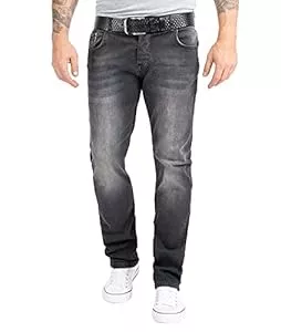 Rock Creek Jeans Rock Creek Herren Jeans Hose Denim Stretch Regular Fit Jeanshose Stonewashed W29-W44