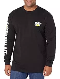 Caterpillar Langarmshirts Caterpillar Herren Trademark Banner Long Sleeve Tee Cat Longsleeve