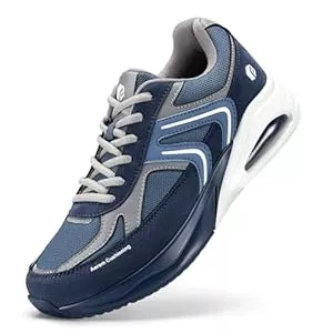 FitVille Sneaker & Sportschuhe FitVille Sneaker Herren Extra Weite Laufschuhe mit Luftkissen Dämpfung Sportschuhe Atmungsaktiv Turnschuhe Leichte Joggingschuhe rutschfest Straßenlaufschuhe Walkingschuhe Fitnessschuhe