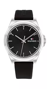 Tommy Hilfiger Uhren Tommy Hilfiger Analog Quarzuhr für Herren Kollektion mit Silikonarmband Silikonarmband - 1710617