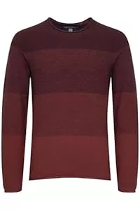 b BLEND Pullover & Strickmode Blend BHBenno Herren Strickpullover Feinstrick Pullover mit Rundhals-Ausschnitt 100% Baumwolle Regular fit