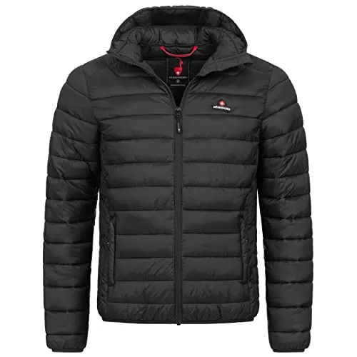 Höhenhorn Jacken Höhenhorn Balmhorn Herren Jacke Übergangsjacke Steppjacke mit Kapuze