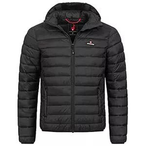 Höhenhorn Jacken Höhenhorn Balmhorn Herren Jacke Übergangsjacke Steppjacke mit Kapuze