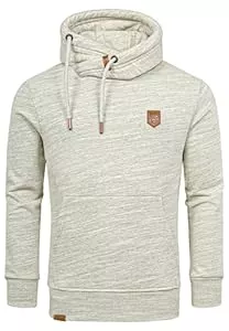 Amaci&Sons Kapuzenpullover Amaci&Sons Herren Kapuzenpullover Basic Kontrast Sweatjacke Pullover Hoodie Sweatshirt 4072