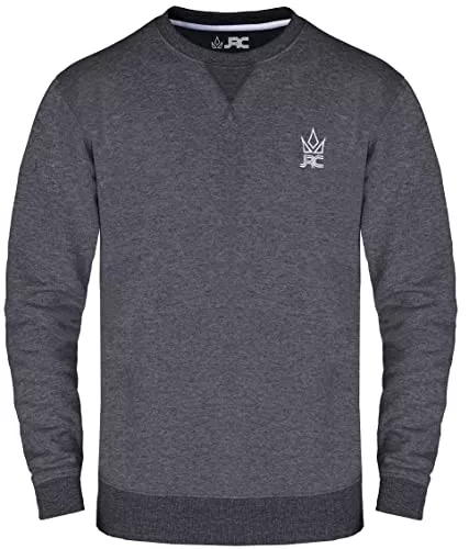 JRC Just Royal Clothing Pullover & Strickmode JRC Herren Fleece Sweatshirts und Pullover mit Rundhalsausschnitt, Rundhals Langarmpullover für Sport und Arbeitskleidung