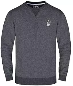 JRC Just Royal Clothing Pullover & Strickmode JRC Herren Fleece Sweatshirts und Pullover mit Rundhalsausschnitt, Rundhals Langarmpullover für Sport und Arbeitskleidung