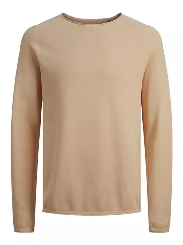 JACK &amp; JONES Pullover & Strickmode JACK &amp; JONES Male Strickpullover Einfarbig Strickpullover