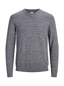 JACK & JONES Pullover & Strickmode JACK & JONES Male Strickpullover Einfarbig Strickpullover