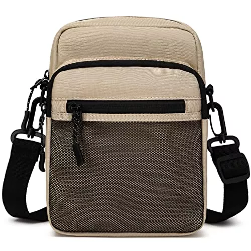 Lohol Taschen & Rucksäcke Lohol Klein Umhängetasche für Herren & Damen, Schultertasche Messenger Bag Sling Tasche Crossbody Tasche für Arbeit Reise Alltagsleben