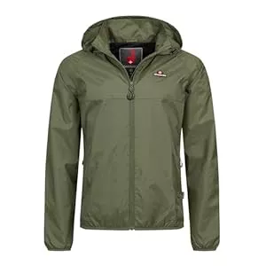 Höhenhorn Jacken Höhenhorn Rigi Herren Regen Jacke Outdoor Rain Freizeitjacke Kapuze Regenjacke